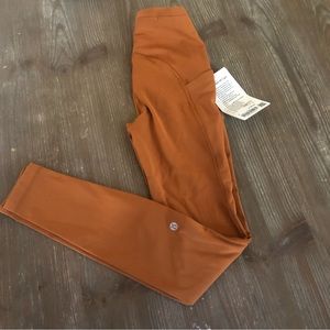 NWT $130 Lululemon Copper Swift Speed HR Tight 28”